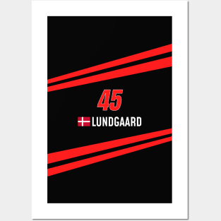 IndyCar 2023 - #45 Lundgaard Posters and Art